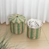 Handwoven Paper Rope Laundry Bin Large Capacity Multifunctional Household Basket For Clothes Toy Storage