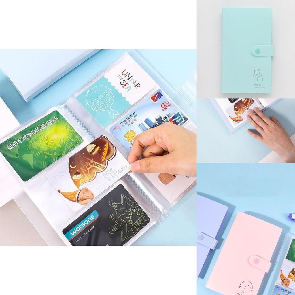 Geräumige 240 Taschen Fotokarten-Sammelalbumhüllen, entworfen für Visitenkarten und Fotos