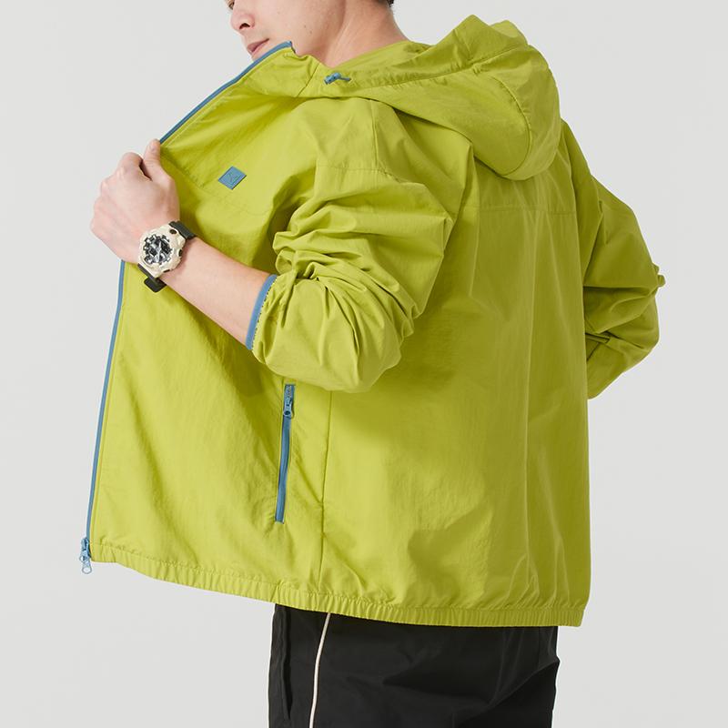 New PUMA Sports Life Collection Jacket Men's Yellow Green 689283-35