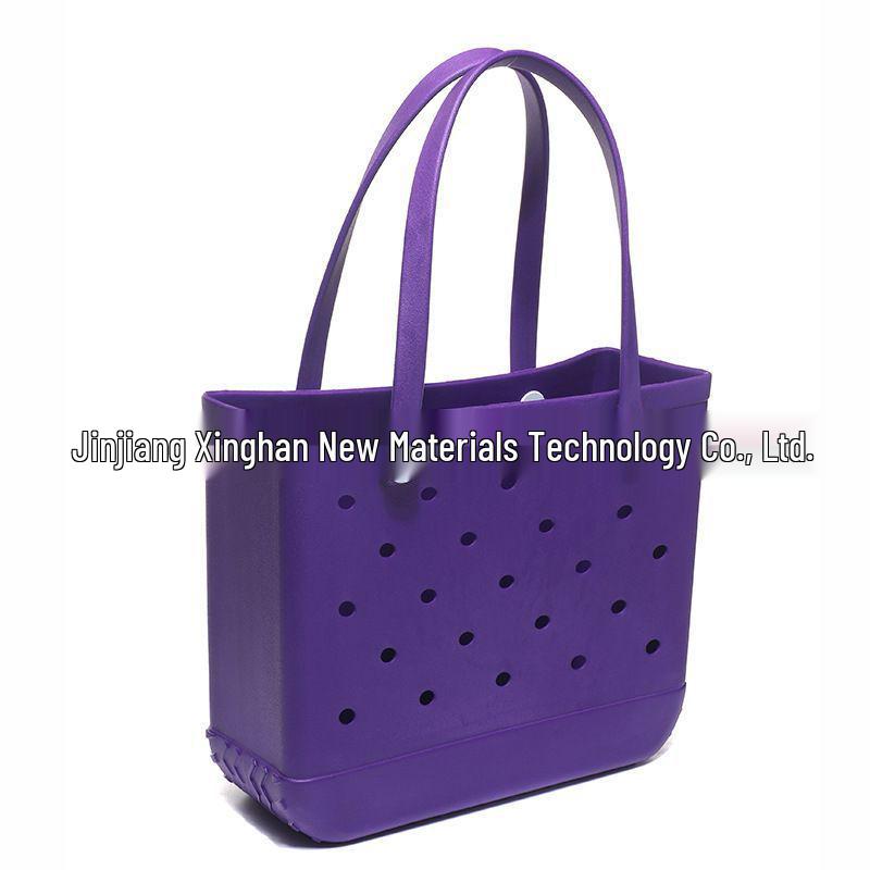 EVA Candy Color Large Capacity Beach Tote Bag