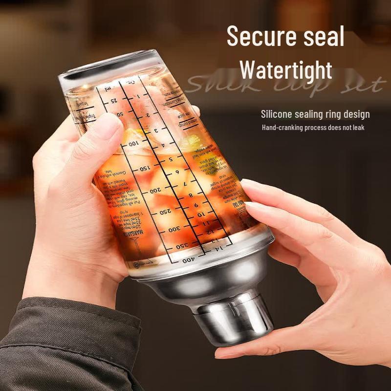 Qiwei Stainless Steel Cocktail Shaker Set