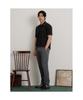 Binpolmen Triacetate Slim Pants Ash