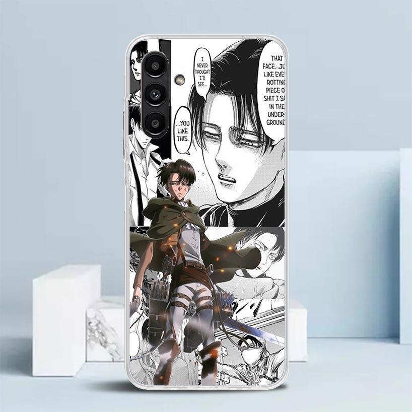 Attack Titan Anime Phone Case For Samsung Galaxy A17 A37 A57 A16 A15 A14 A13 A56 A55 A54 A53 A36 A35 A34 A33 A26 A25 A24 A23 Gal