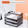 A3A4 Metal File Holder & Multi-layer Office Storage Rack