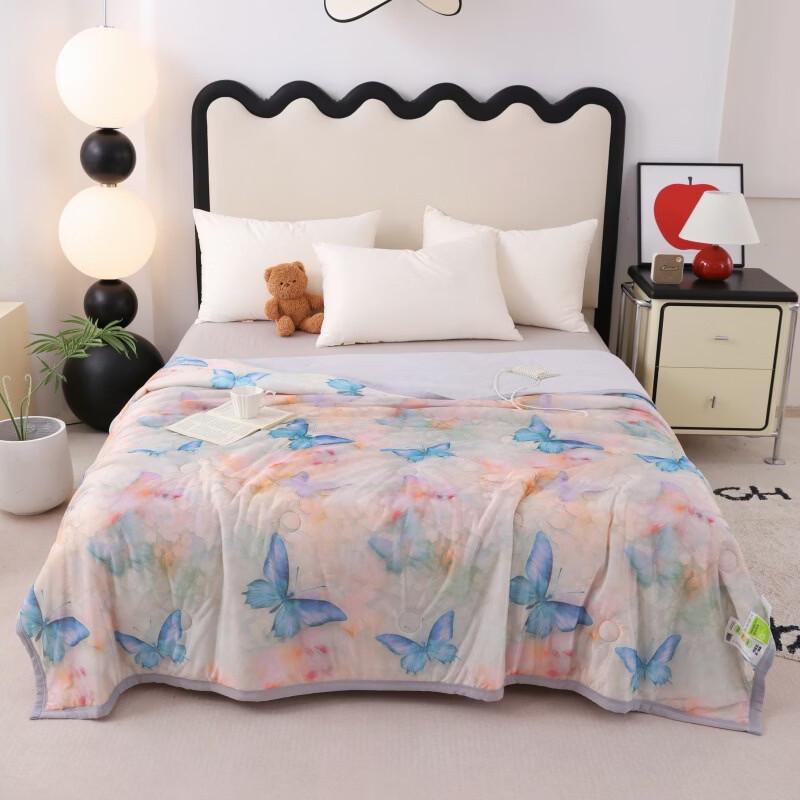 Прохладное шелковое летнее одеяло Brangdy