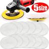 Auto-Polierpads, 3/7 Zoll, weiche Woll-Polierscheiben, Werkzeuge für Poliermaschinen, Wachspoliermaschinen, Karosserie-Polierscheiben, Reinigungszubehör