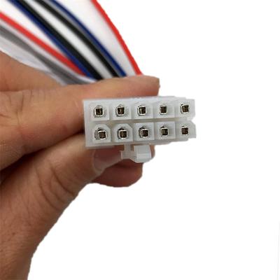 Power Input Speaker Wire Harness 10 Pin Plug Rca For Dual Tbx10A Amplifier 15Cm