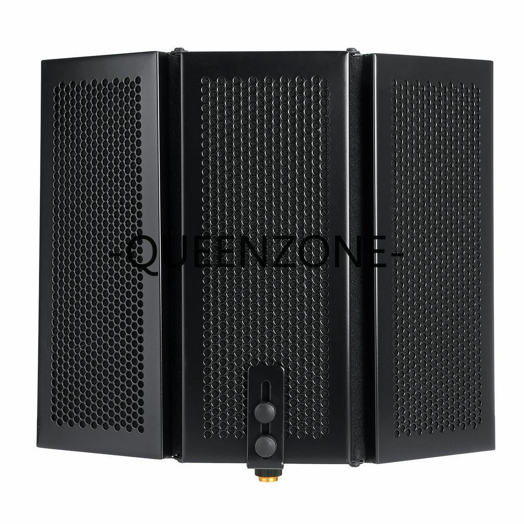 Sound-absorbing Cover Microphone Sound Insolation Shield Screen Sound 3 Plate Foldable Recording Microphone Wind Screen Board New