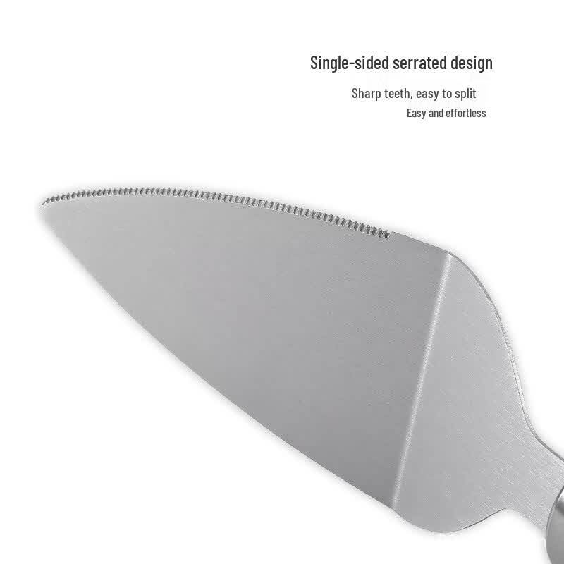 MDNG Stainless Steel Pizza Cutter & Server Set