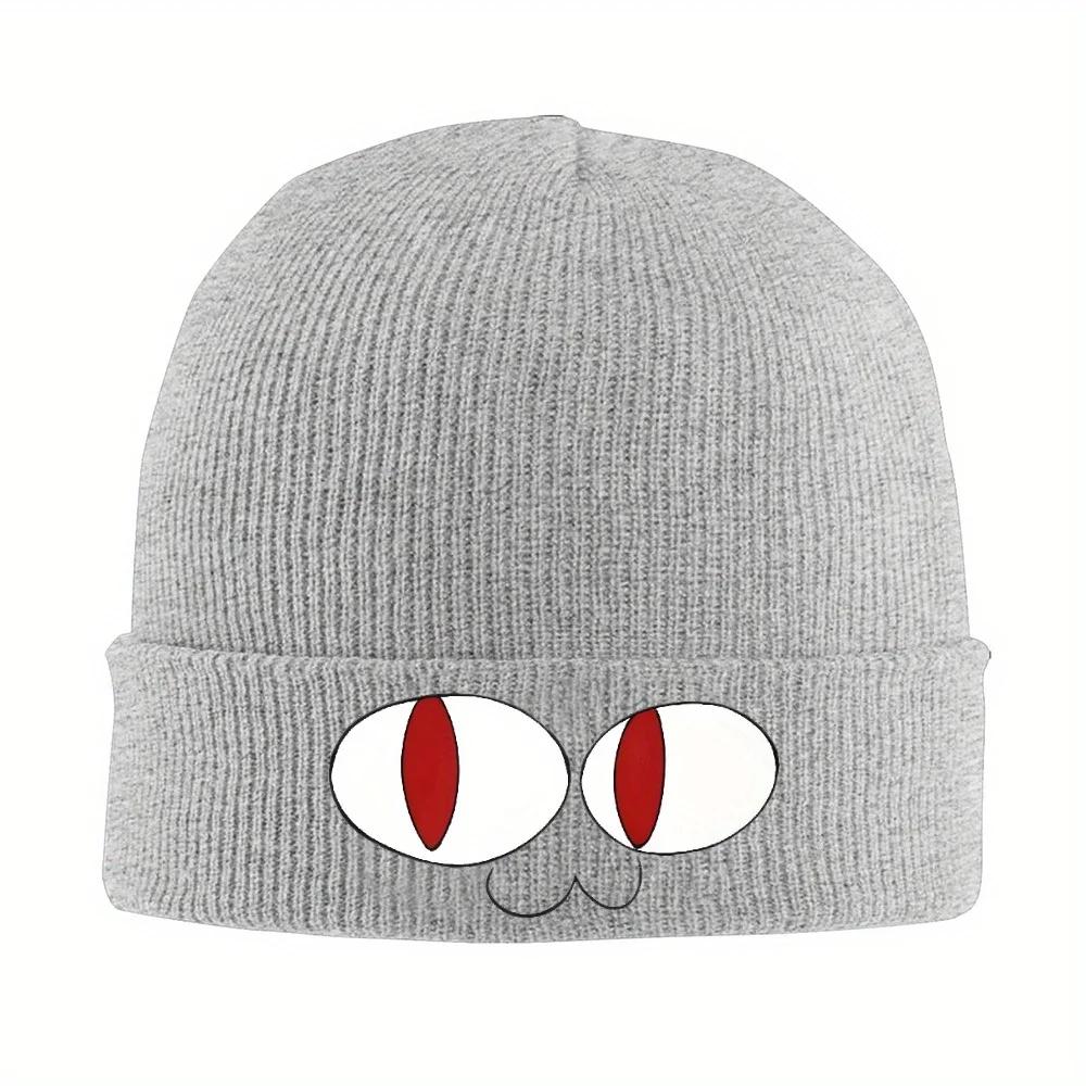 New pc Neco Arc Beanie Hats Face Trendy Caps Unisex Women Unisex Outdoor Sport Knitting Hat Winter Graphic Warm Beanie Hat