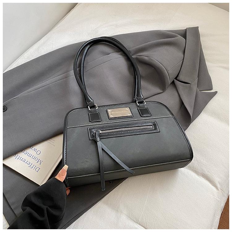 Pendler-Tasche Damen neue Herbst vielseitige Schulter-Achseltasche lässige tragbare Tragetasche mit großer Kapazität