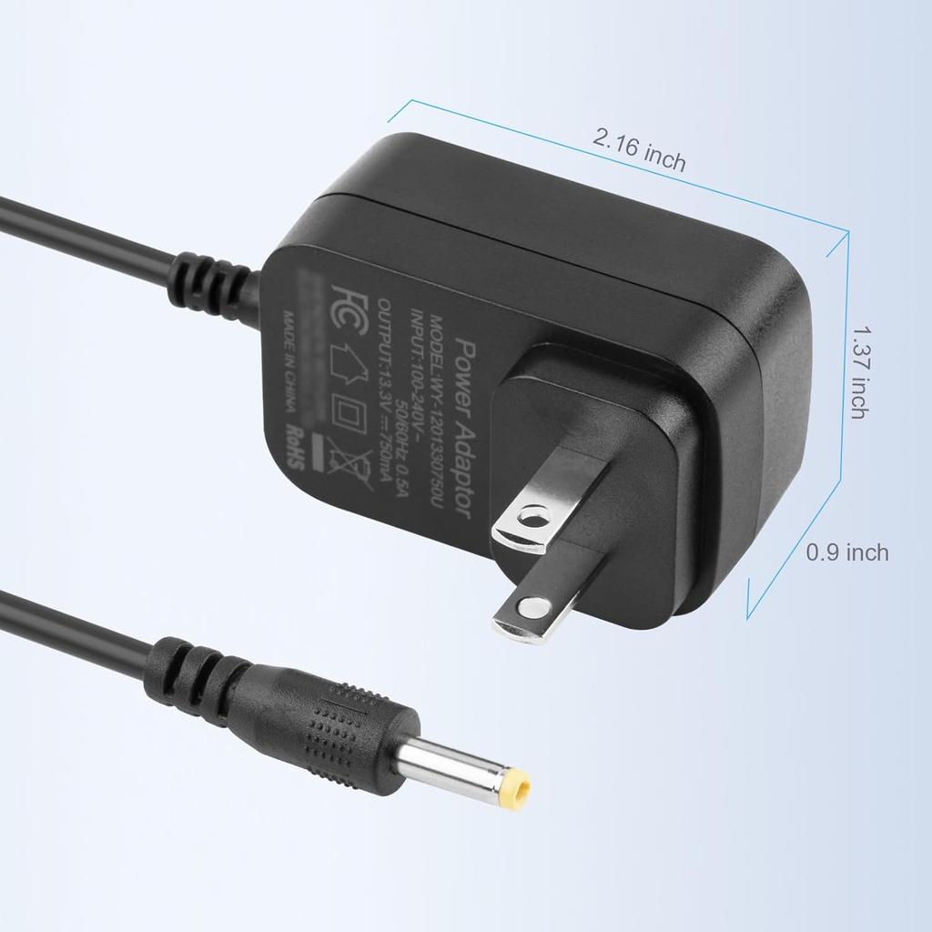 13.3V Replacement for CH950 CH950C CH951 CH951C CH955 CH963AMZ CH964AMZ Cordless Handheld Vacuum Adapter Power Supply