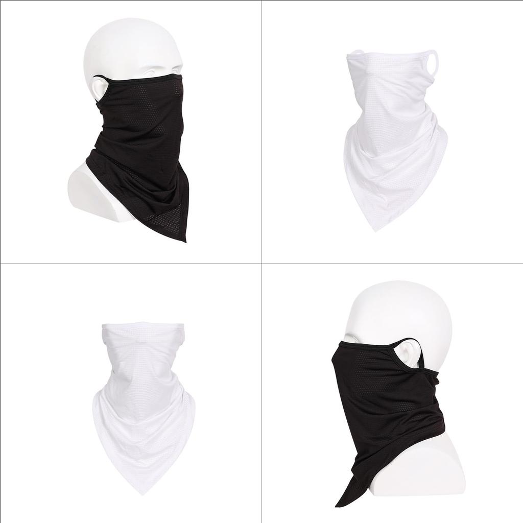 Cobertura Facial DALO, Absorvente, Secagem Rápida, Proteção UV, Fresca, Gancho de Orelha, Rosto, Para