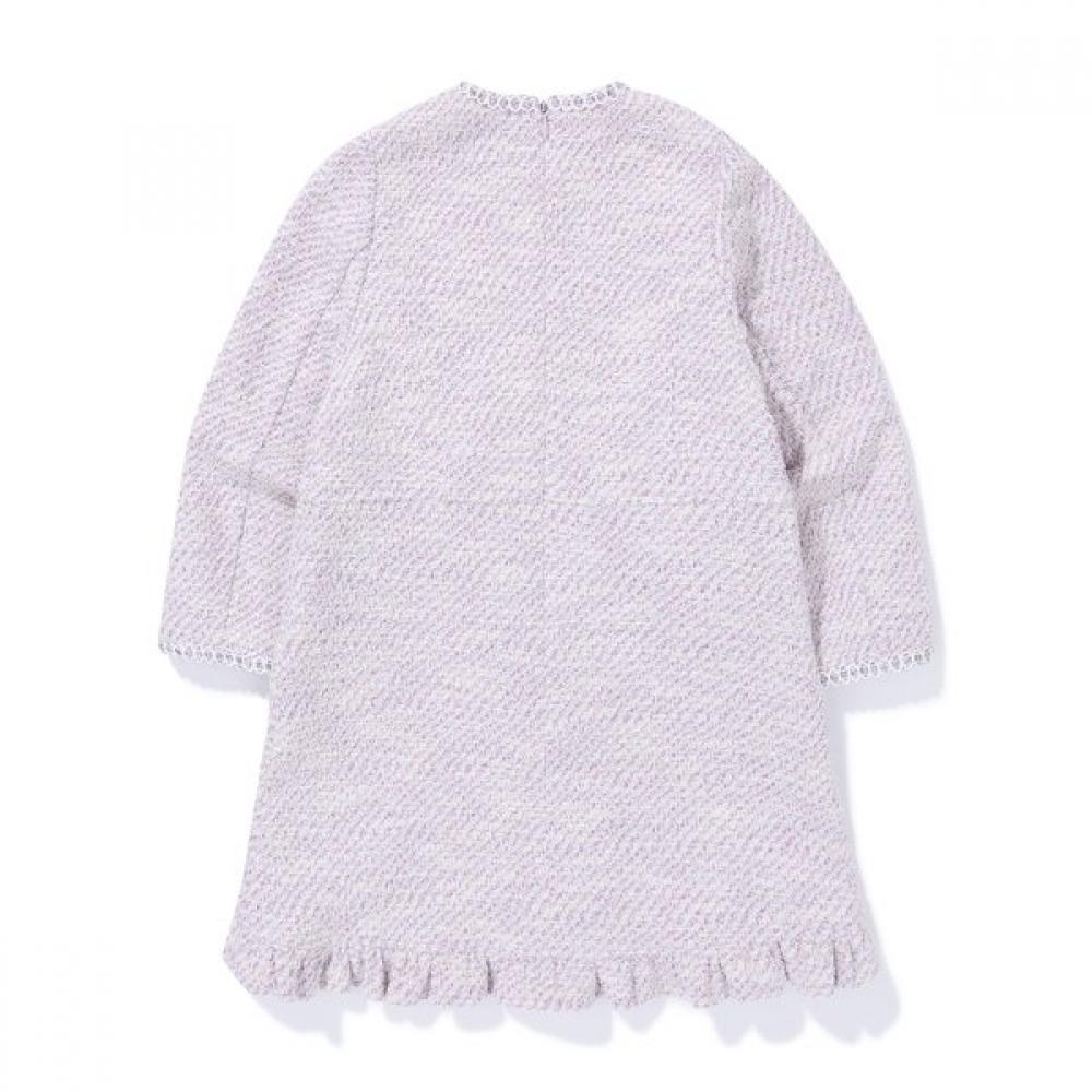 The Coffee Bean   Tea Leaf Violet Tweed Dress Ba14op01vi