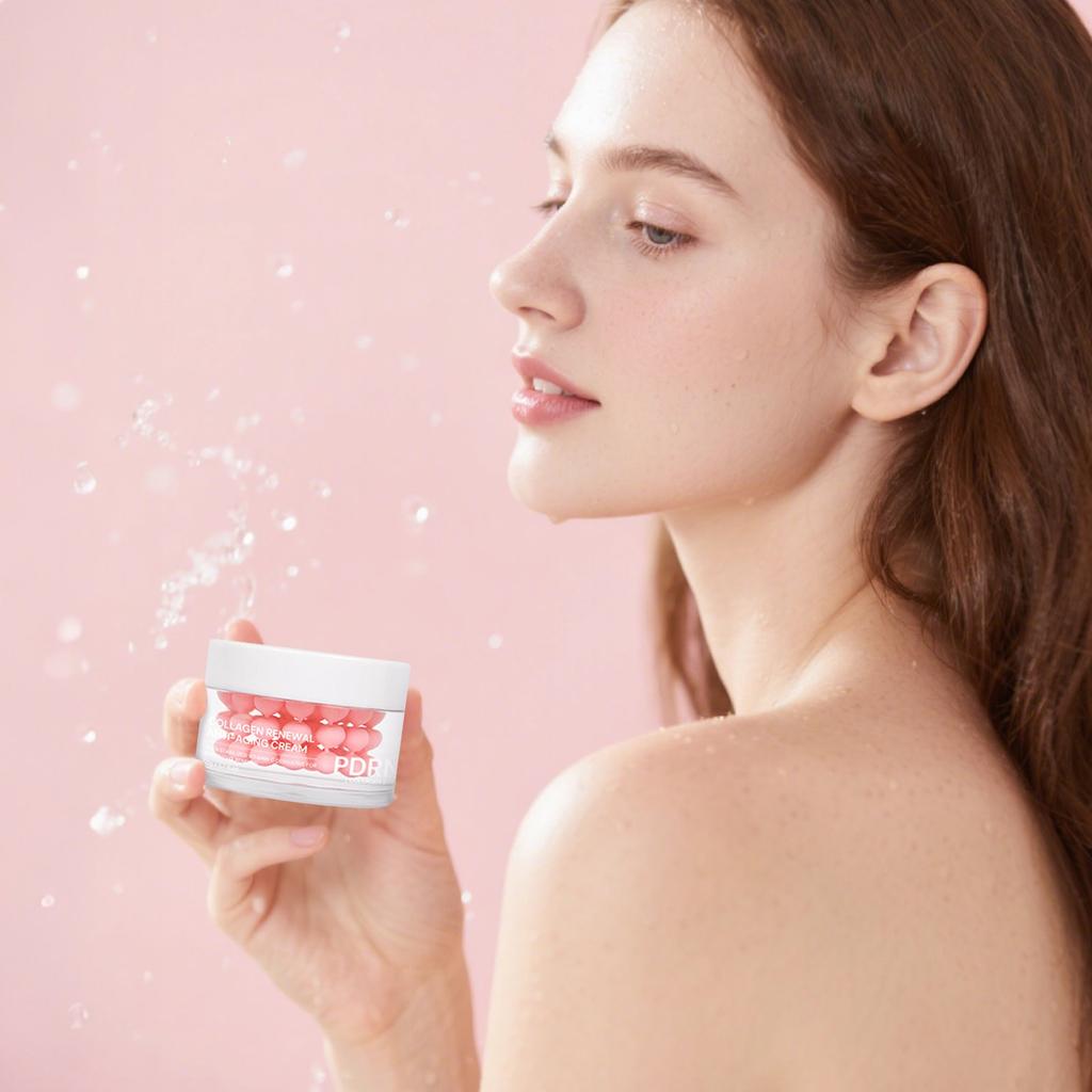 Kollagen Gelee Creme, Kapselcreme, Kollagen Auffüllcreme und sanfte Feuchtigkeitscreme erhöhen Elastizität und Feuchtigkeit