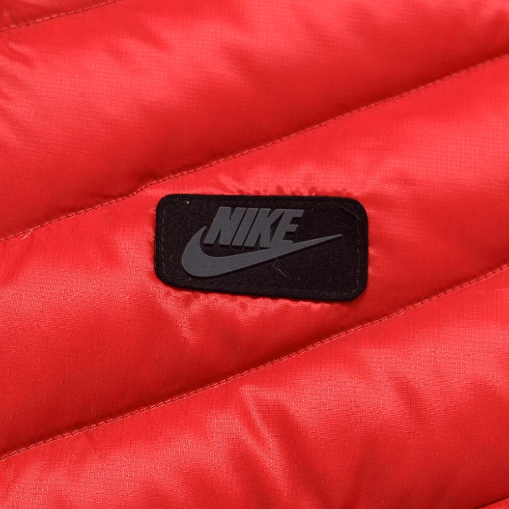 Nike Sport Wärme Kapuzen-Daunenjacke Herren Oberbekleidung Rot 693534-657