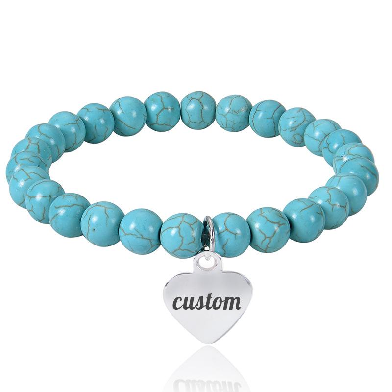 JYL TS Bracelet Zodiac  Planet Beads Aligns Cosmic Flow & Destiny Green Crystal-Customized