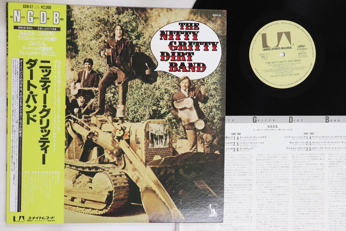 

LP Record NITTY GRITTY DIRT BAND Nitty Gritty Dirt Band GXH51 UNITED ARTISTS 1980 Japan Obi Rock Used