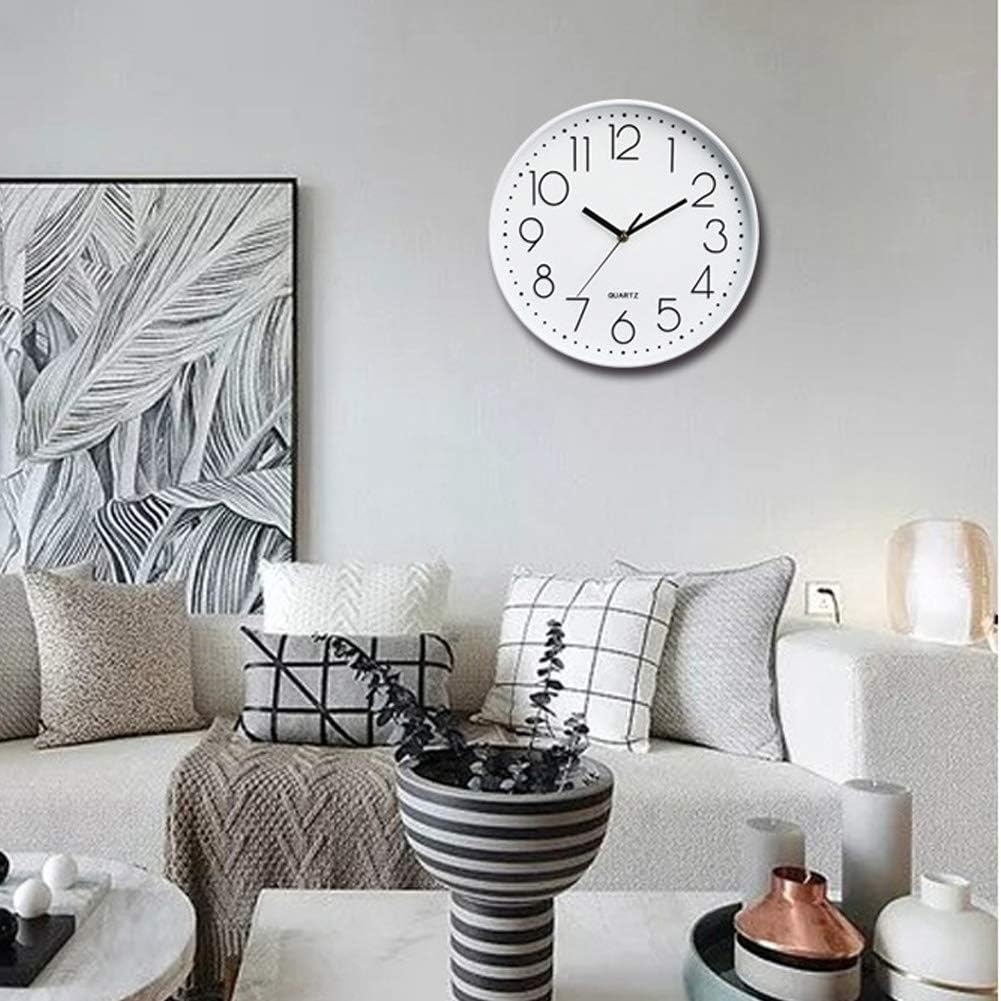 Fashion Wall Clock Hd Glass Travel Time Accurate Mute Wall Mounted Clock for Children's Study Send Friends Wall Decoration