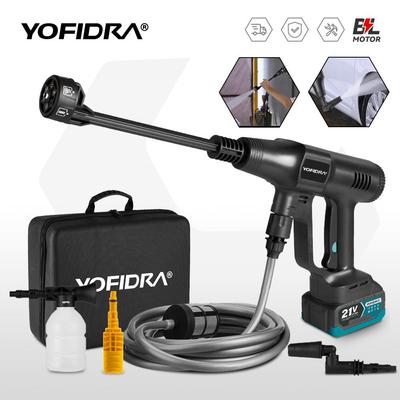 200Bar Brushless High Pressure Car Washer Water Gun 6 IN 1 Cleaning Garden Washing Wash Spray Gun for Makita 18V Battery