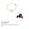 Cartier Trinity 18K Gold, 18K White Gold, 18K Rose Gold, Diamond Bracelets Unisex Multicolor B6069815