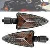 Motorcycle Turn Indicator Motorbike Front Rear Indicators 12V Plug-And-Play High-Brightness Motorbike Warning Lamp Replacement