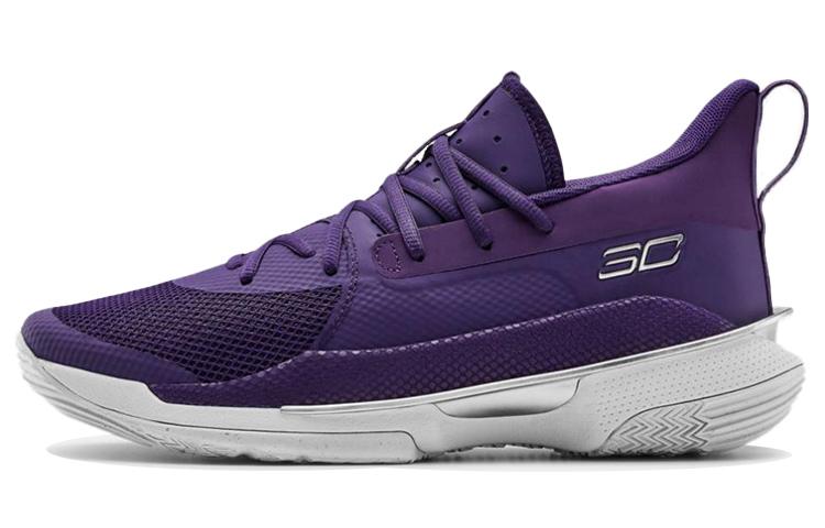 Under Armour Curry 7 Team Purple White 40.5