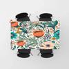 Floral Printed Table Cloths Floral Tablecloth for Dining Room Decor Waterproof Washable Table Linens Bright Green Red Orange