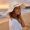 Wide Brim Bow Straw Hat Colorful Women's Sun Hat Casual Fisherman Hat  Girls