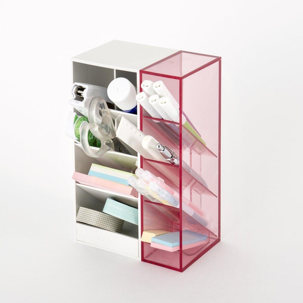 Carl Office Pen Holder Multi Stand S MS-201T-R Red