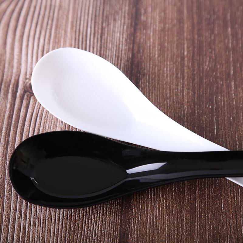 Disposable PP Plastic Long Handle Soup Spoons