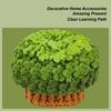 Plant Crochet Coaster Kit DIY Crafting Set Plant Pot Knitting Set For Adults Teens DIY Enthusiasts Group Activity Craft Lovers
