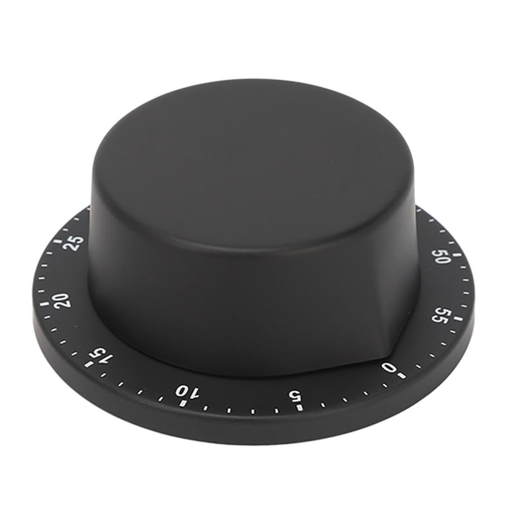 Mekanisk Timer Exakt Tyst Räkning Högt Larmsignal Svart Tids Påminnelse För Kök Matlagning Studier Träning