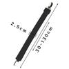 Set of 4 Bed Sheet Clips, Futon Clips, Prevents Futons from Slipping, Elastic Corner Clips, Anti-Slip for Bed Sheets and Blankets, Black