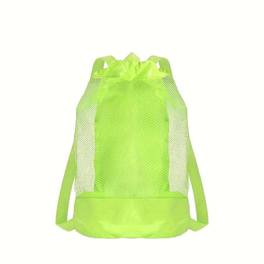 1 peça Mochila com Cordão para Armazenamento de Brinquedos de Praia