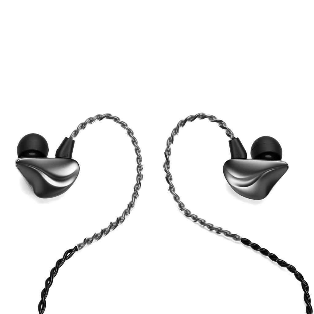 In Ear Monitor Headphones 10mm Dynamic Driver 16 Ohm  Low Impedance Wired Earphones Zinc Alloy + PC Earbuds for Stage