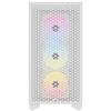 PC-Gehäuse - CORSAIR - 3000D RGB AIRFLOW - ATX Mid-Tower - 3x AR120 RGB Lüfter - Weiß