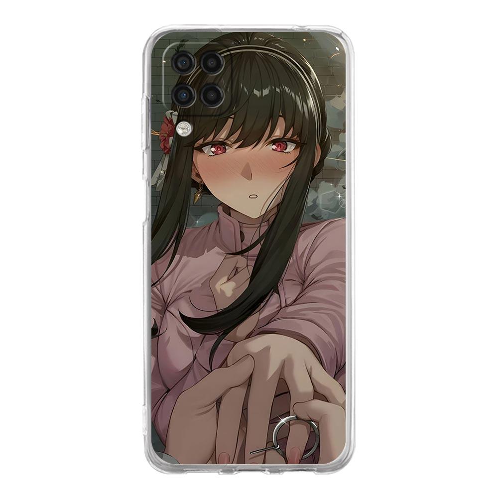 Yor Forger SPY×FAMILY Thorn Phone Case For Samsung Galaxy A51 A71 A21S A12 A11 A31 A41 A03S A13 A33 A73 A53 A52 A32 5G A23 Cover