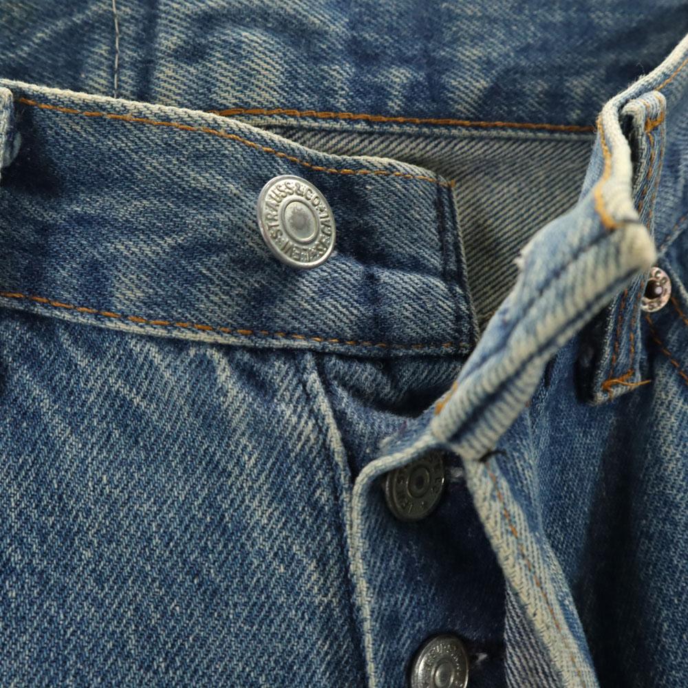 Levi's 90. léta Vyrobeno v USA Staré zúžené džínové kalhoty 9 modré Džíny knoflíková léga Dámské Použité