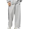 Li Ning Sports Fashion Collection Knitted Sweatpants Unisex Heather Gray AKLU867-2
