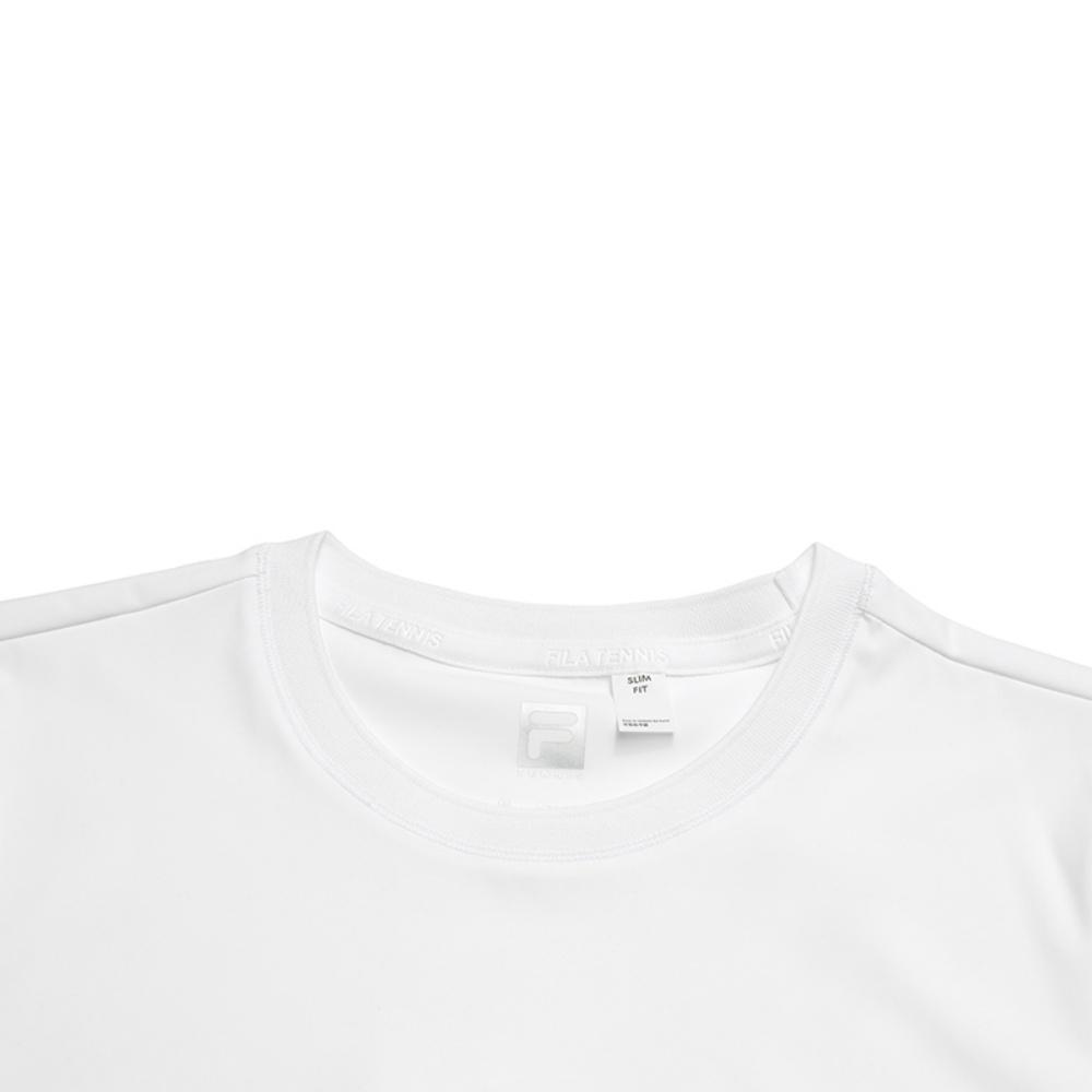 Fila Tennis Fashion Simple Classic Casual Sports Tennis Versatile Comfortable Short Sleeve T-Shirt Women Tops Jade-White A11W623103FWT