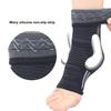 1 PC Compression Sports Ankle Brace Silicone Padded Protect Heel Ankle Support Basketball