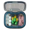Mini Portable Pill Box, 3 Compartments Daily Medicine Organizer
