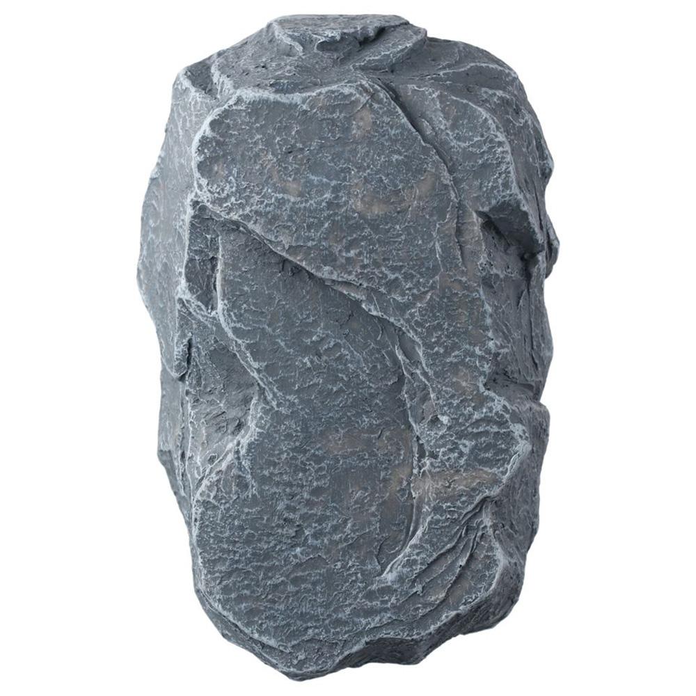 Brown Hide-a-Spare-Key Resin Medicine Box Fake Battery Key Storage Box  Outdoor