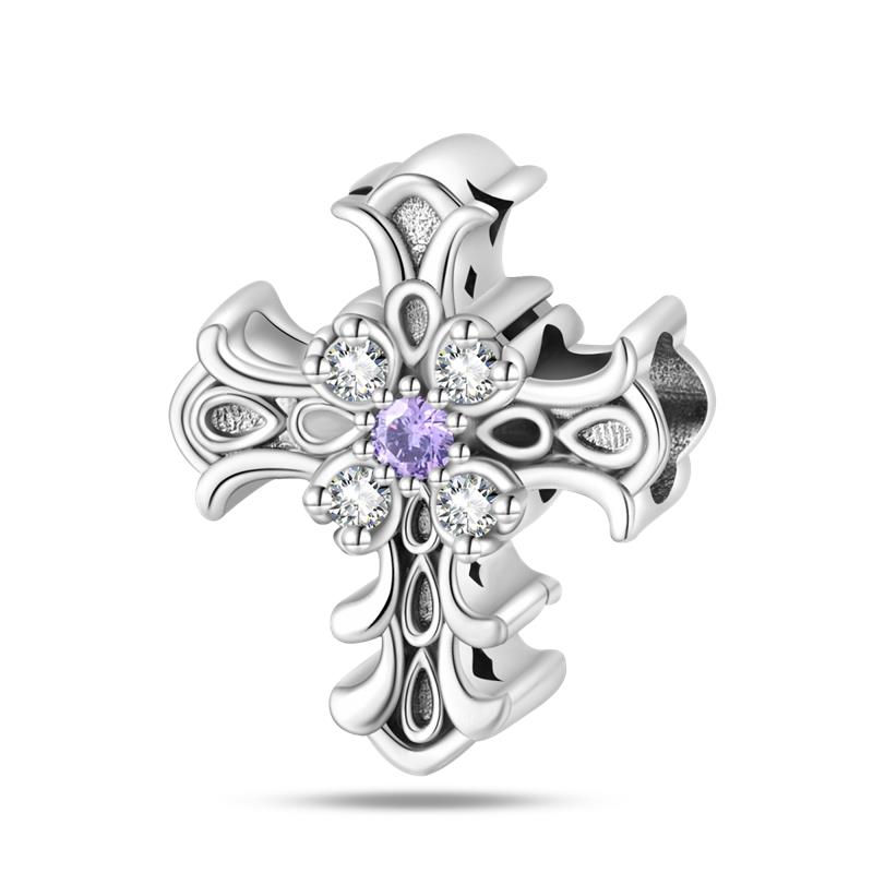 Neu in Kupferfarbe Romantische Klassische Serie Schutzblumenperlen Passend für Pan 3mm Armband DIY Charm Anhänger Damenschmuck