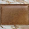 Women's Cowhide Leather Minimalist Business Card Wallet