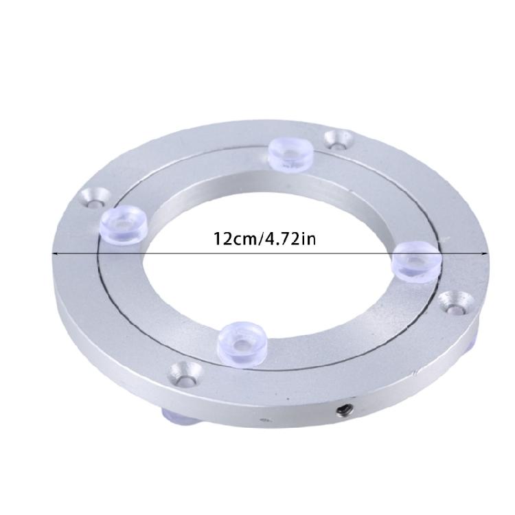 Swivels Base Revolving Stand Practical Revolving Disc for 20-25cm Glass Plate