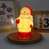 LED Weihnachts-Nachtlicht Niedlicher Weihnachtsmann Schneemann Kinder Schlafzimmer Nachttisch Ornamente Für Feiertag Weihnachten Dekoration Nachtlampe