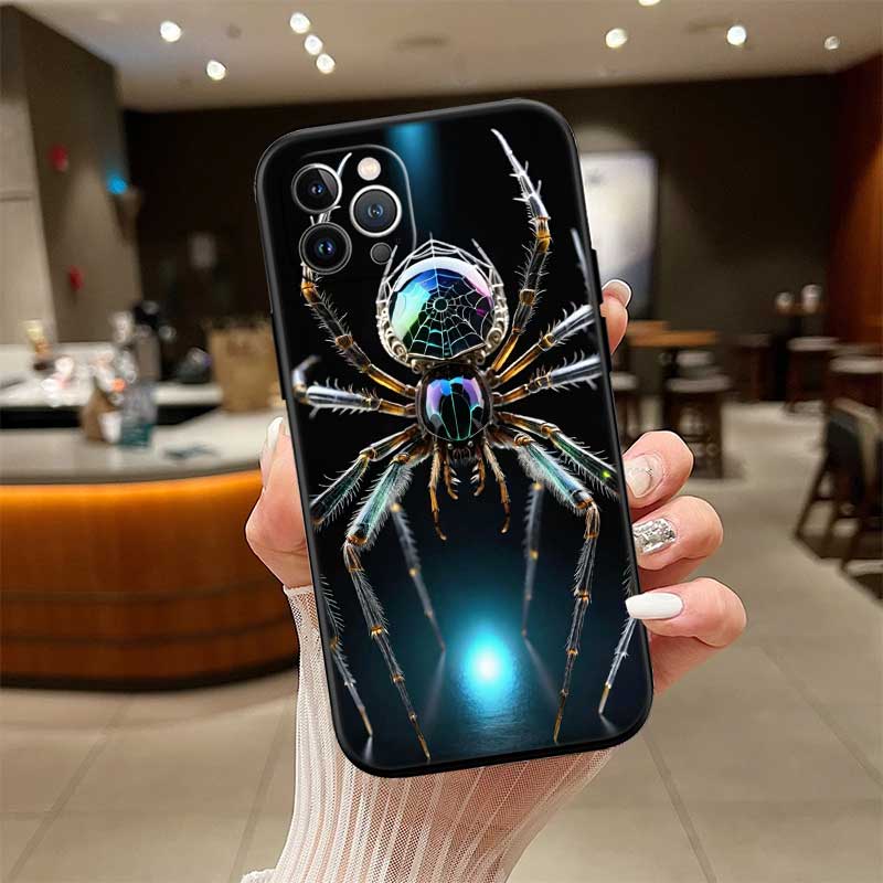 NH40 Spider Nytt exklusivt skalfodral för iPhone 16 15 14 13 12 Pro Max Plus Mini