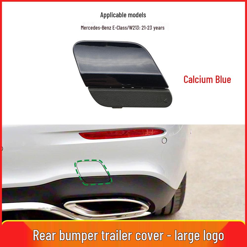 Compatible with 2021-2023 Mercedes E-Class W213 Sport Rear Bumper Tow Hook Cover (2138855705)